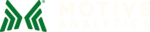 Motive Analytics Logo depicting a capital M and the words Motive Analytics